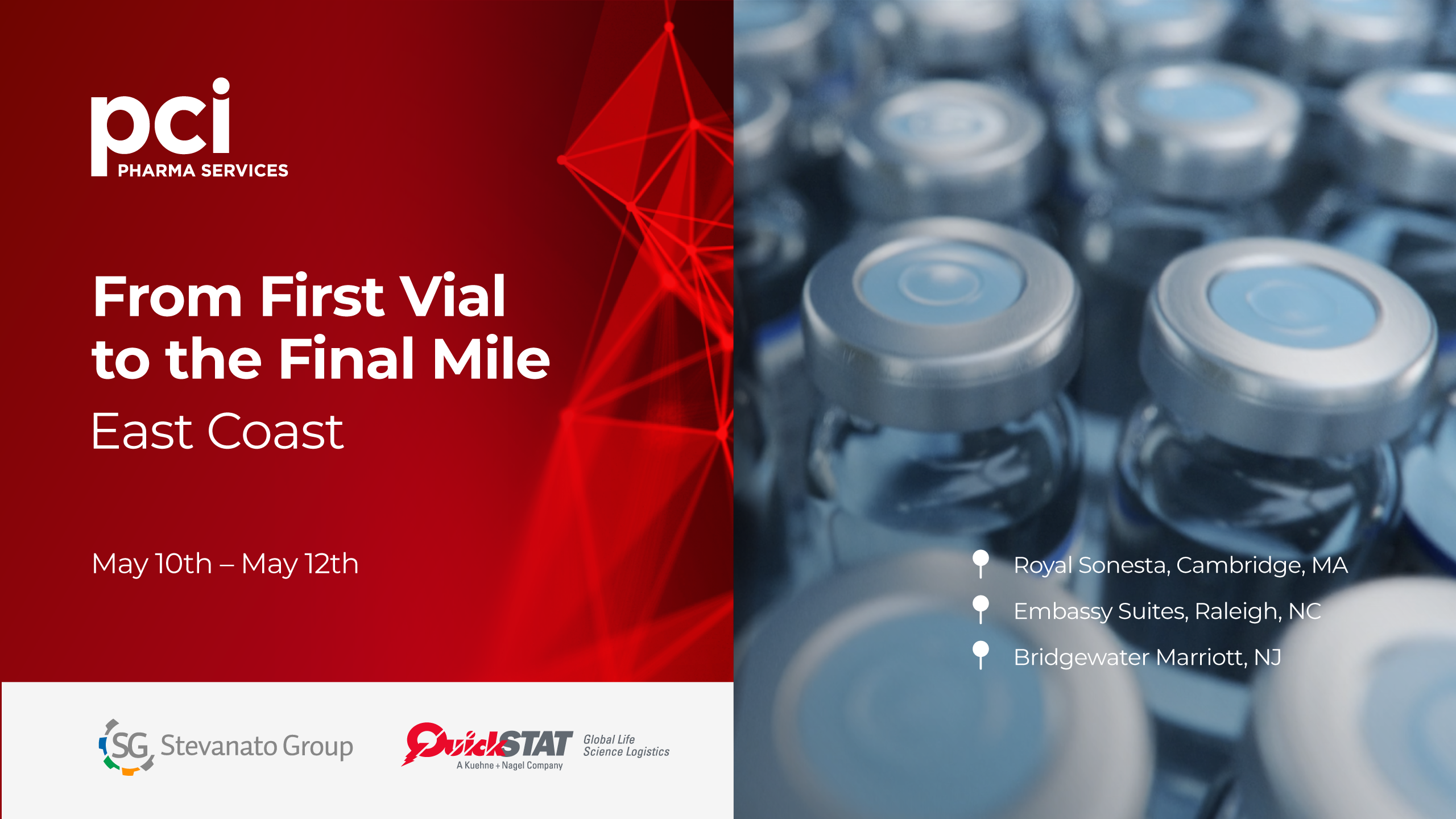 From First Vial to The Final Mile - A PCI Services Seminar